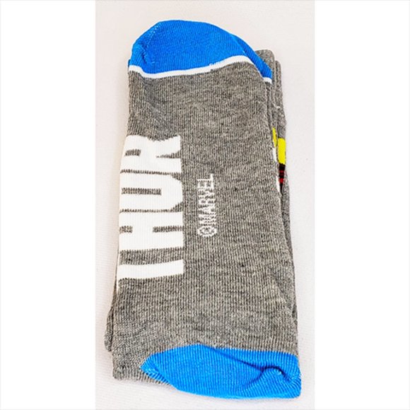 Disney Anime Socks Avengers Marvel Cartoon Figure , THOR  NEW - WOT - Picture 5 of 5